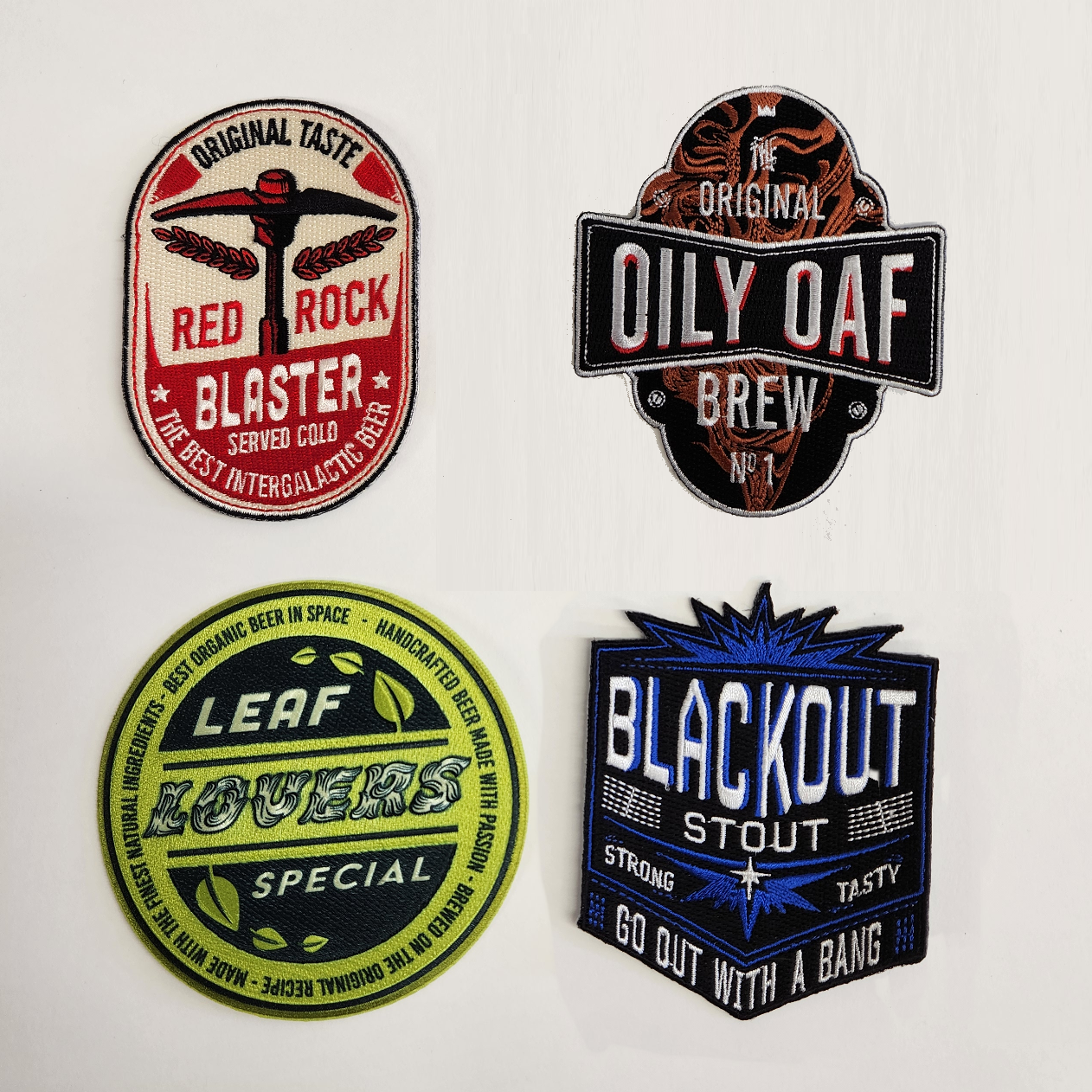 DRG Embroidered Patch Sets