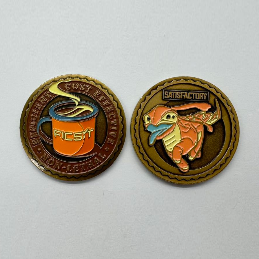 Satisfactory Challenge Coin