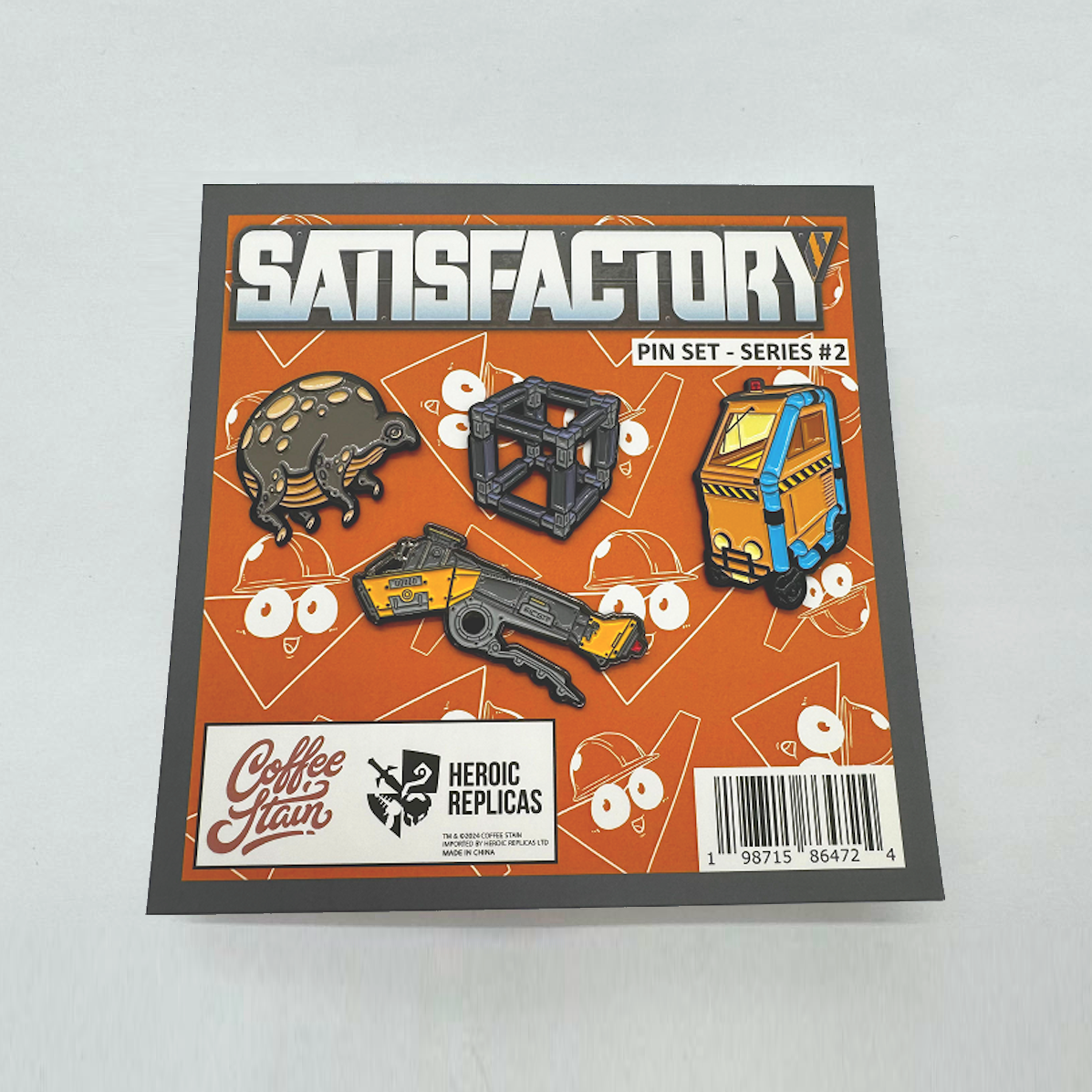 Satisfactory Enamel Pin Set