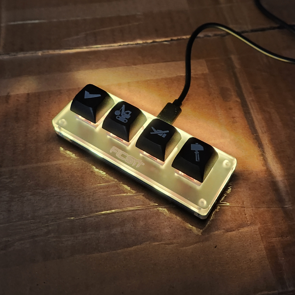 FICSIT Mini Programmable Keyboard – Lizard Doggo