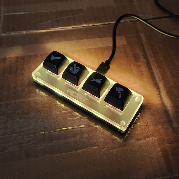Lizard Keyboard Button FICSIT Mini Programmable Keyboard – Lizard Doggo