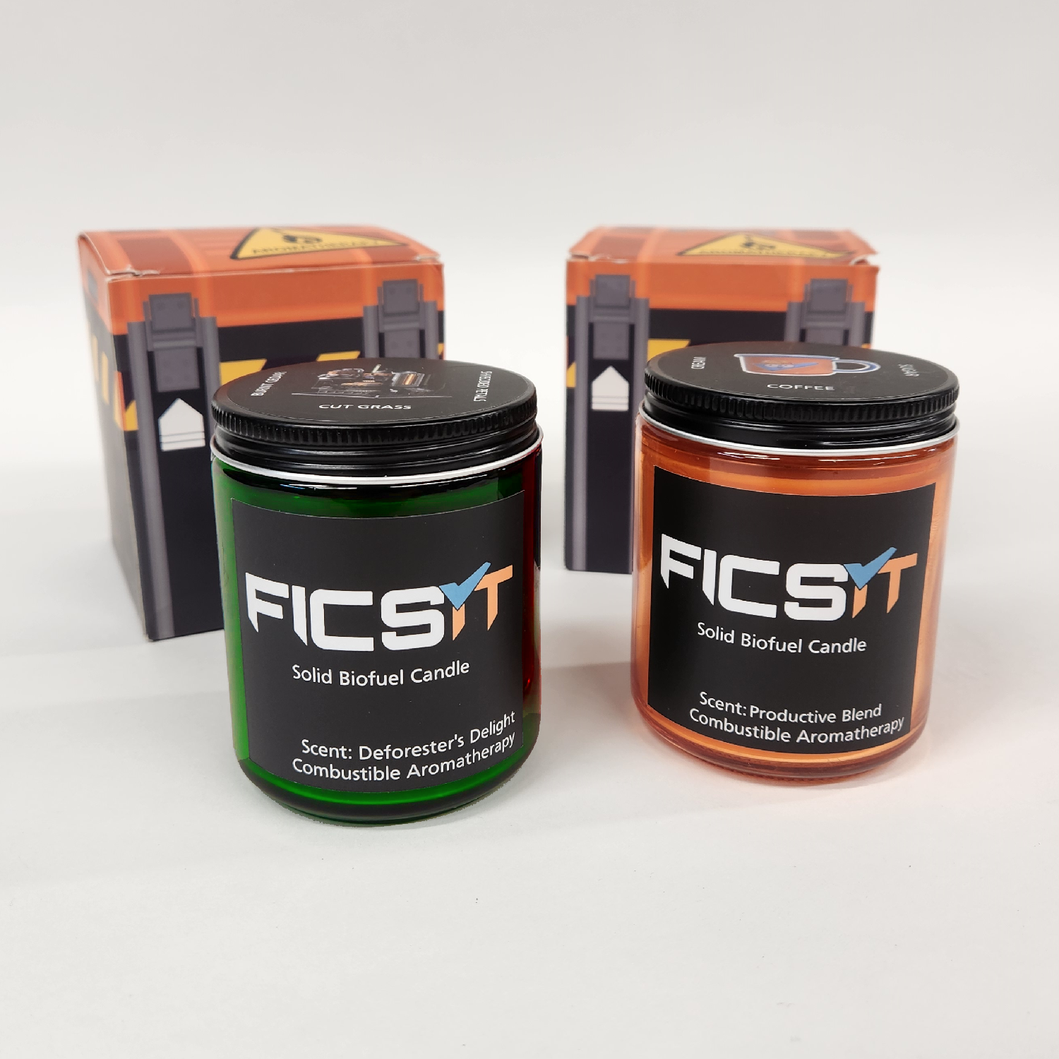 FICSIT Aromatherapy Candle – Lizard Doggo