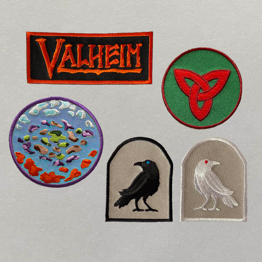 Valheim Iron-on Patch Set (5-pcs)